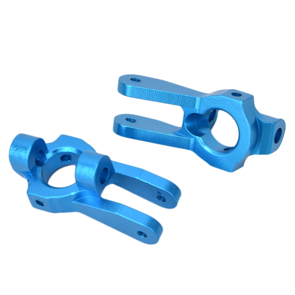 Aluminum Alloy Front Hub Carrier (L/R) for WL toys 1/10-K949 RC Car Accessories PartsBlue K949-002B