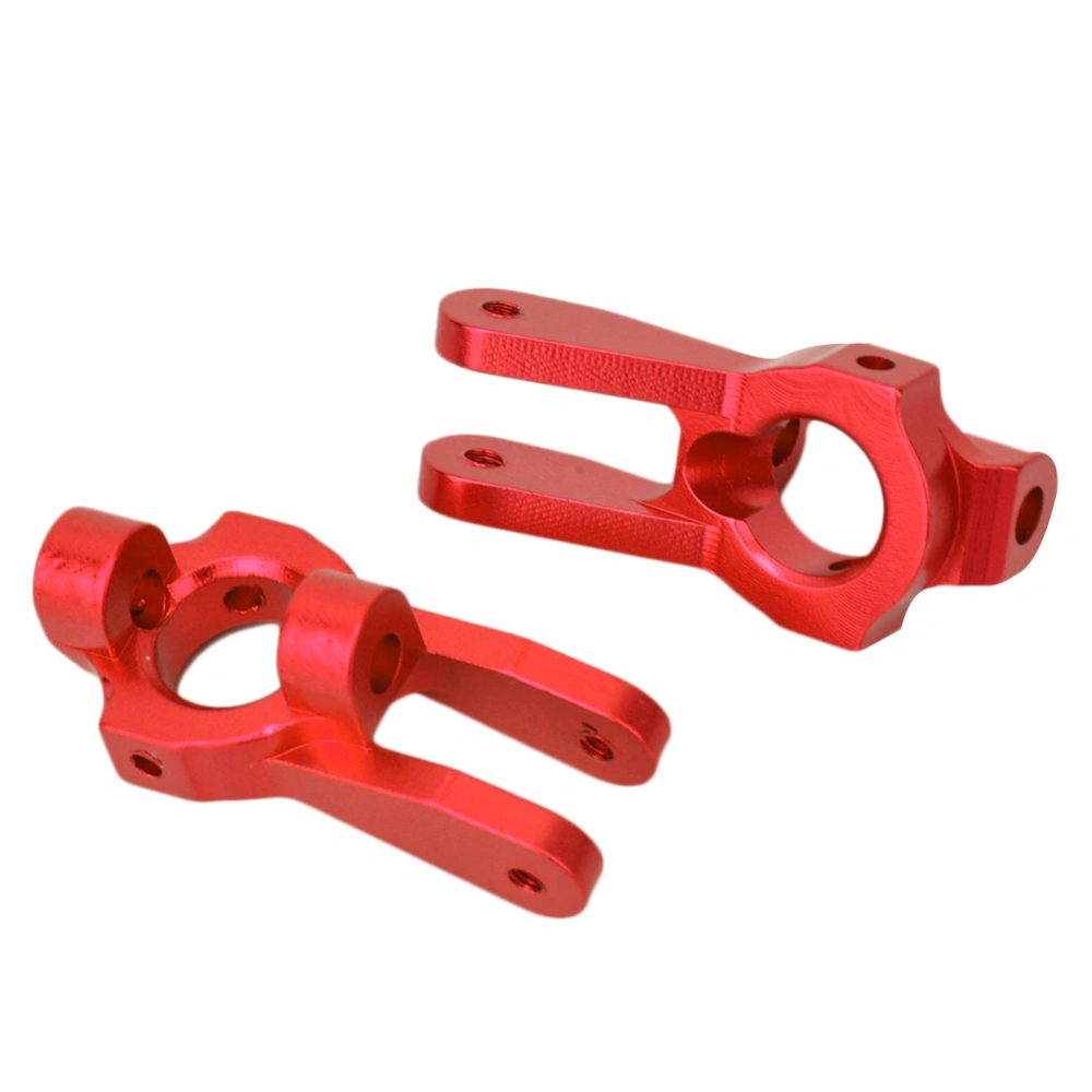 Aluminum Alloy Front Hub Carrier (L/R) for WL toys 1/10-K949 RC Car Accessories PartsRed K949-002R