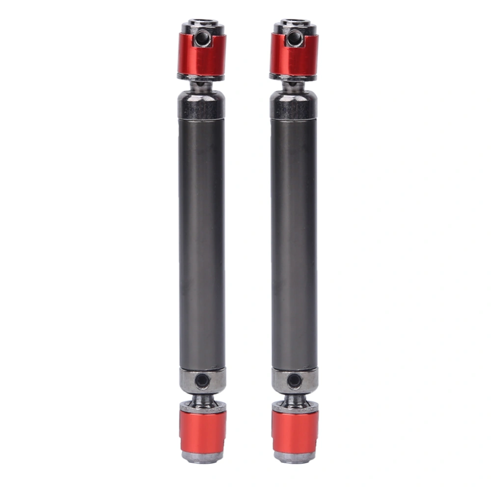 2pcs Rustproof Metal Drive Shaft Fit for Axial Scx/Phantom GMADE 4WD Series RC Crawler Car110-150mm