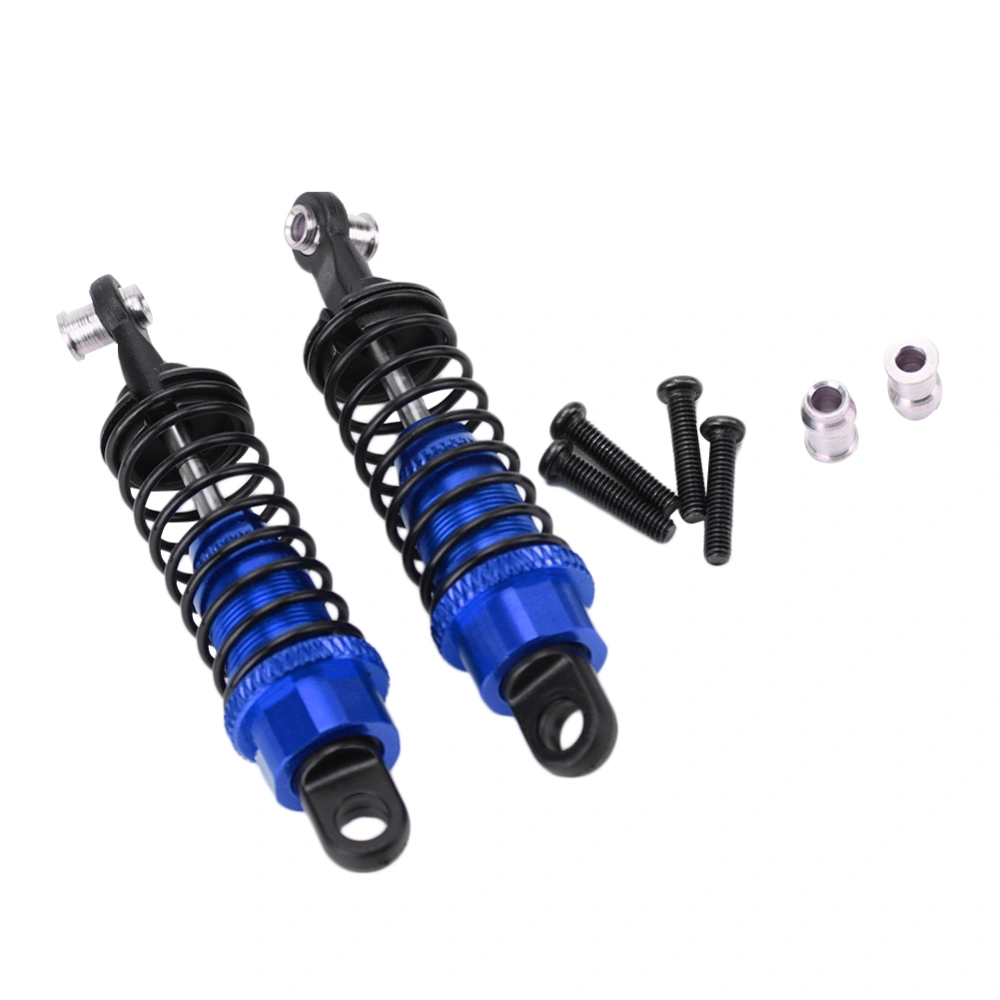 2Pcs Aluminum Alloy Shock Absorber Damper A580018 Fit for WLtoys A959 1/18 RC CarDark Blue