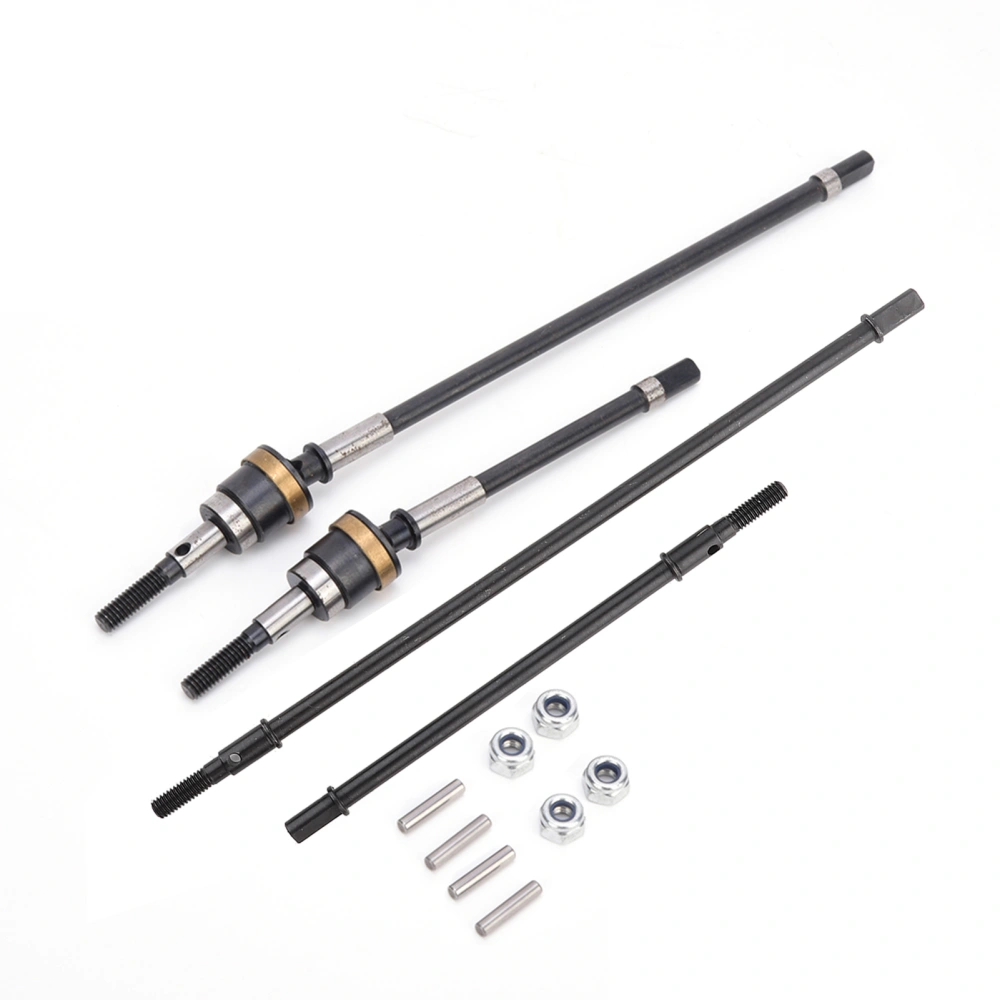 2pcs CVD Drive Shaft Front Axle Spare Parts Fit for Axial Wraith RC Car Model