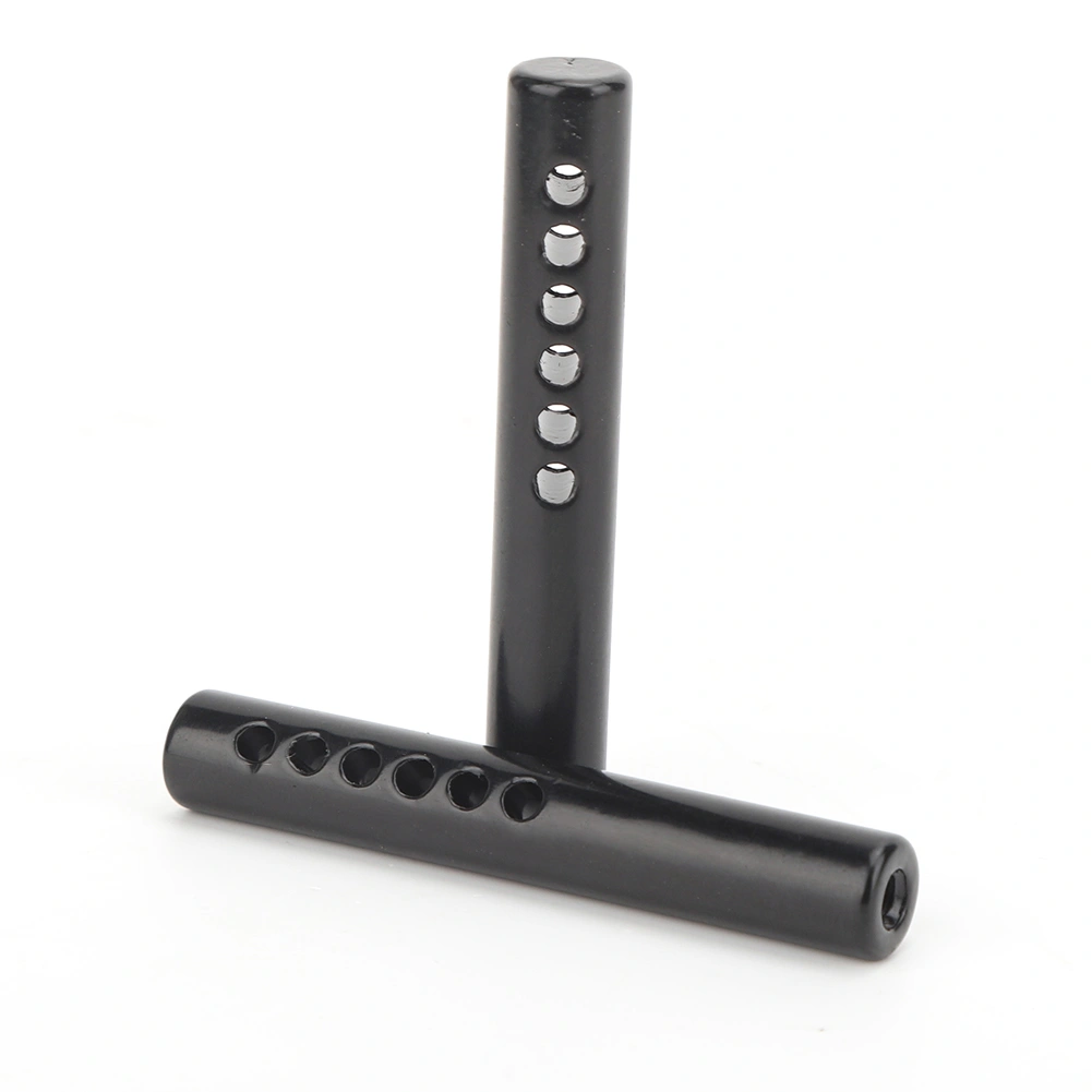 2Pcs Metal Front Back Bumper Mount Holder Support Frame Cylindrical for Axial SCX 1/10 RC Car