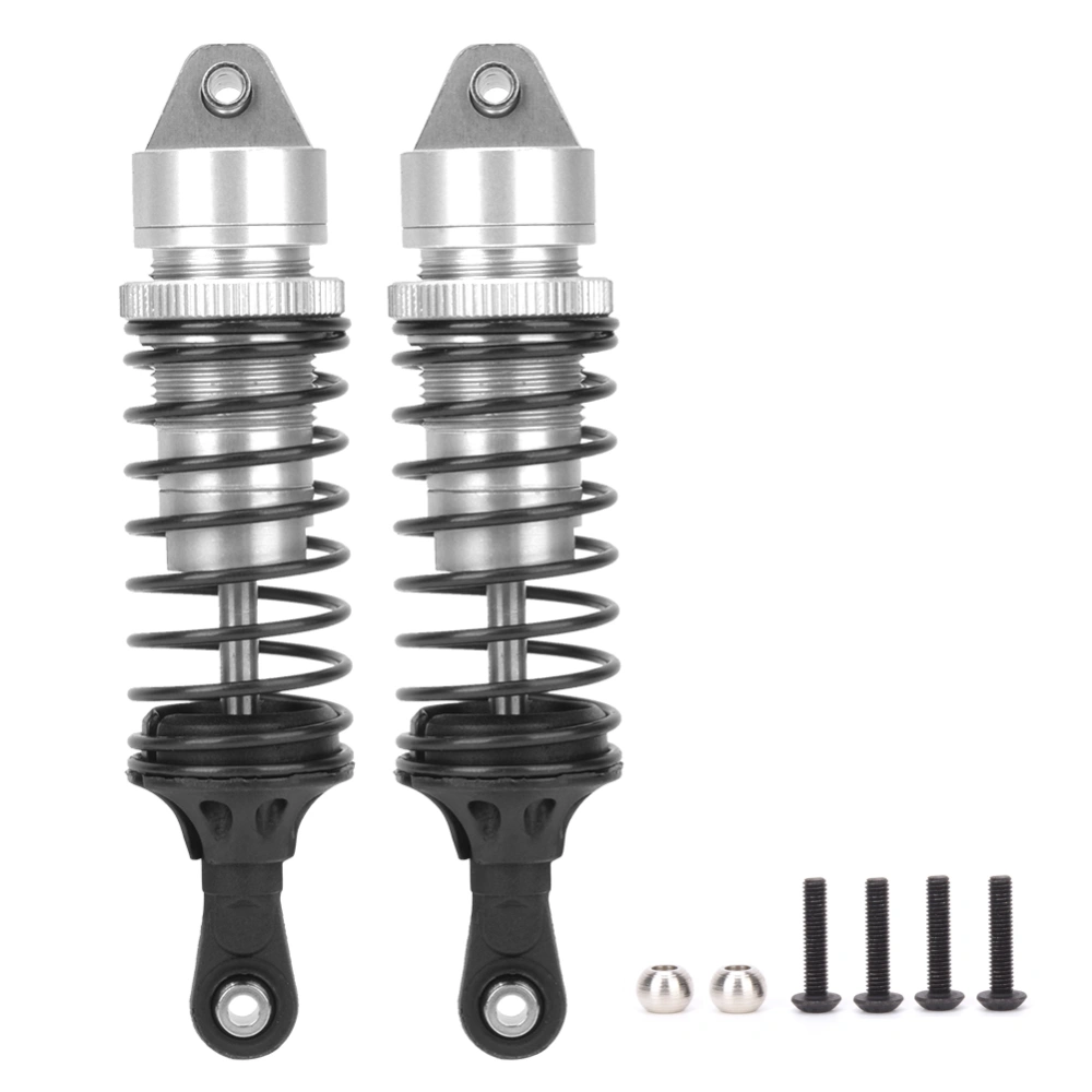 100mm Thickening Front Shock Struts Damper Fit for RC 1/10 ECX 2WD Car Model(Black B ECX1095B )