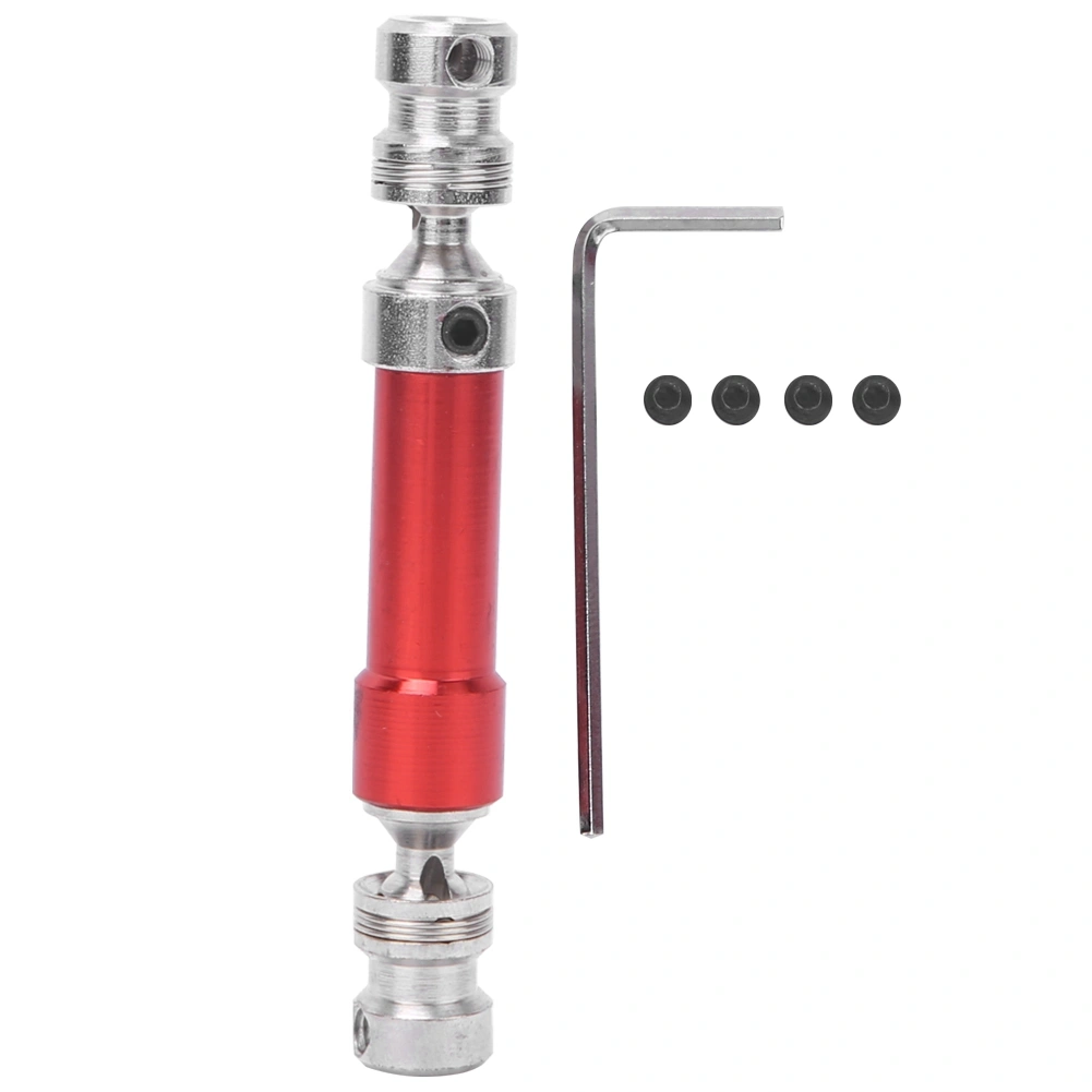 Metal CVD Rear Drive Shaft Spare Parts Fit for WLtoys 12428 12423 1/12 RC CarRed