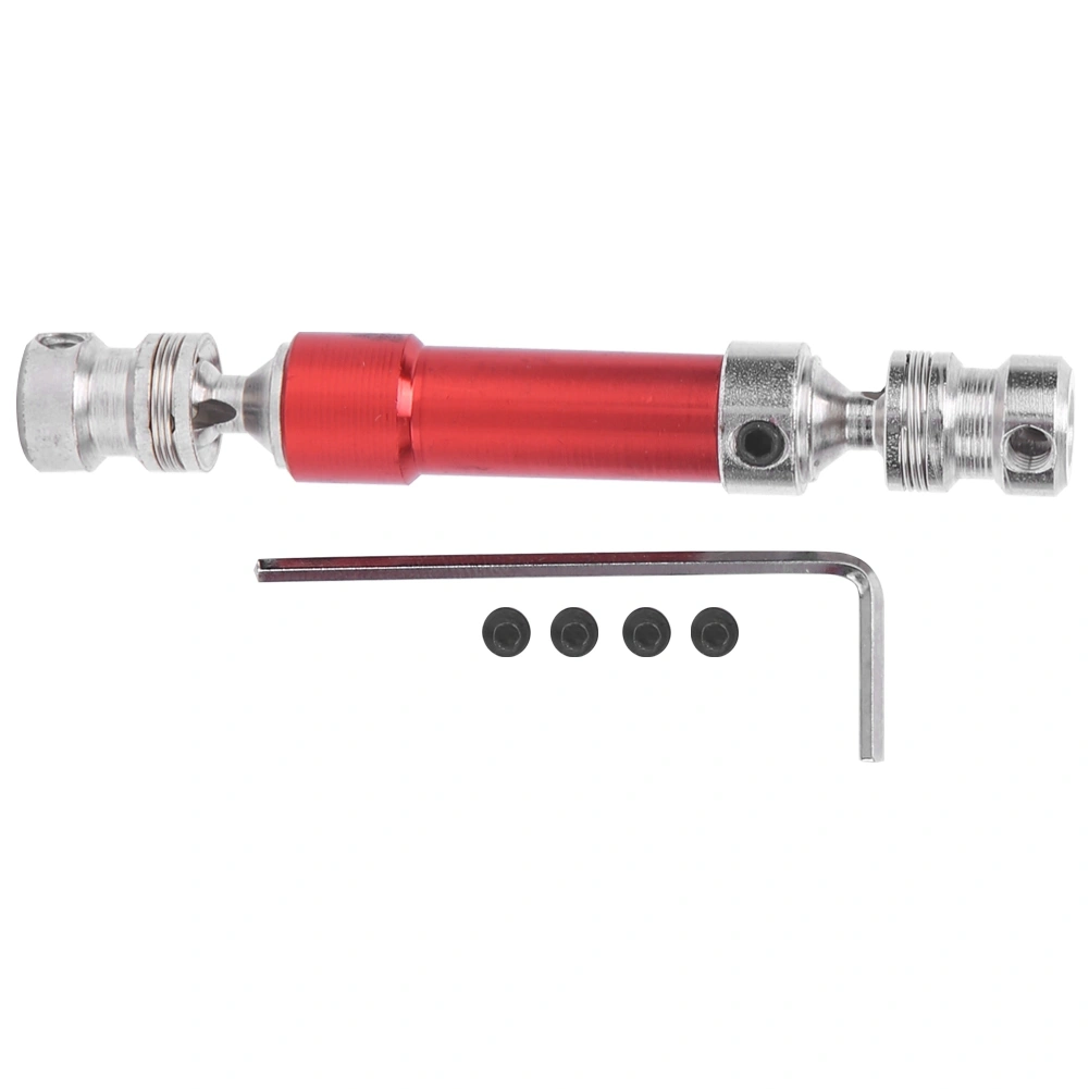 Metal CVD Rear Drive Shaft Spare Parts Fit for WLtoys 12428 12423 1/12 RC CarRed