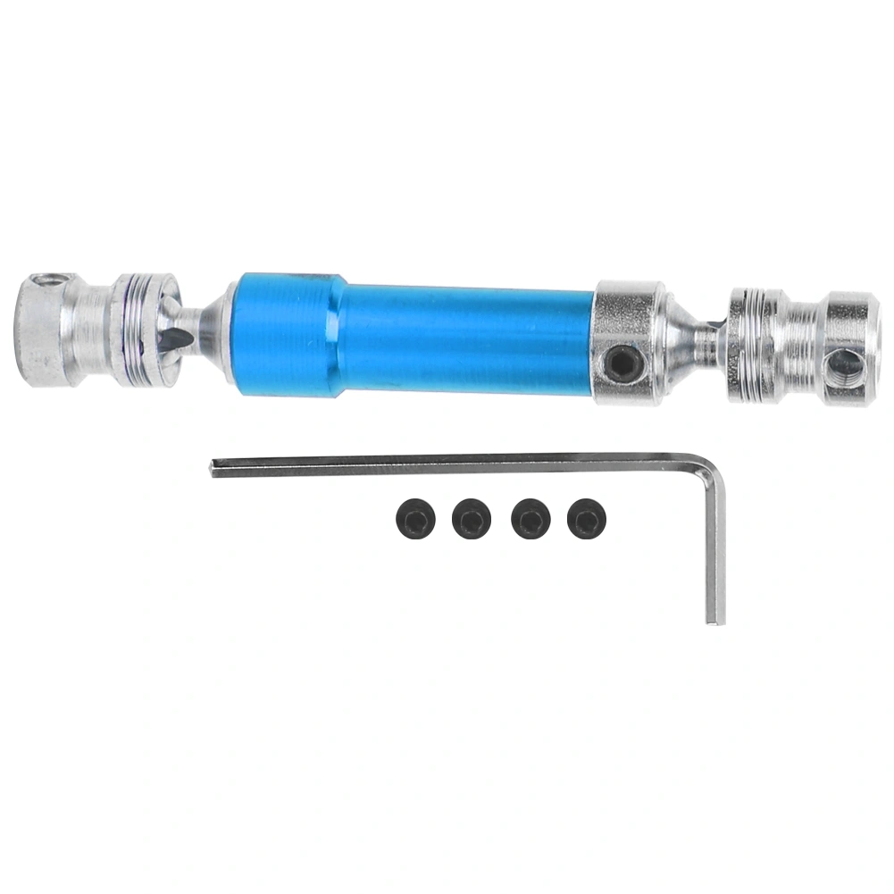 Metal CVD Rear Drive Shaft Spare Parts Fit for WLtoys 12428 12423 1/12 RC CarBlue