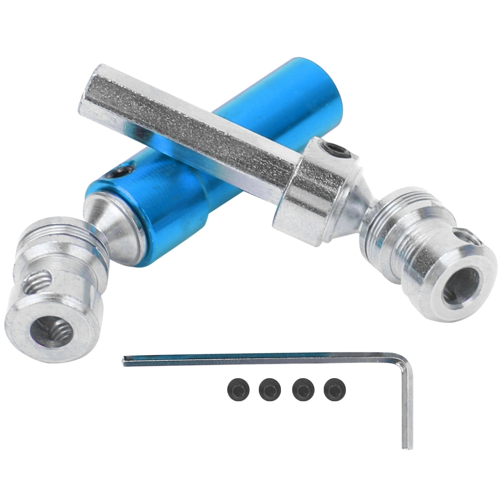 Metal CVD Rear Drive Shaft Spare Parts Fit for WLtoys 12428 12423 1/12 RC CarBlue