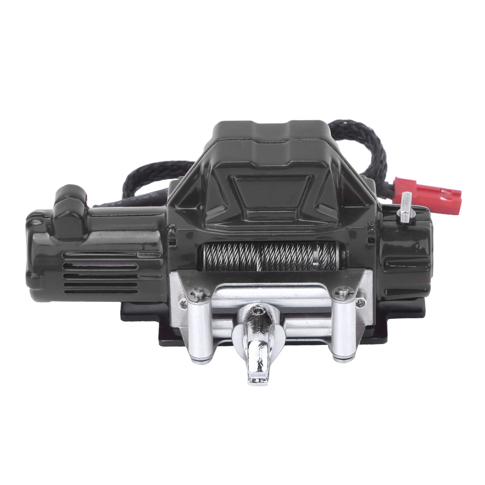 Automatic Winch Remote Control 1/10 Crawler Car Accessory Part Fit for Axial SCX10Black