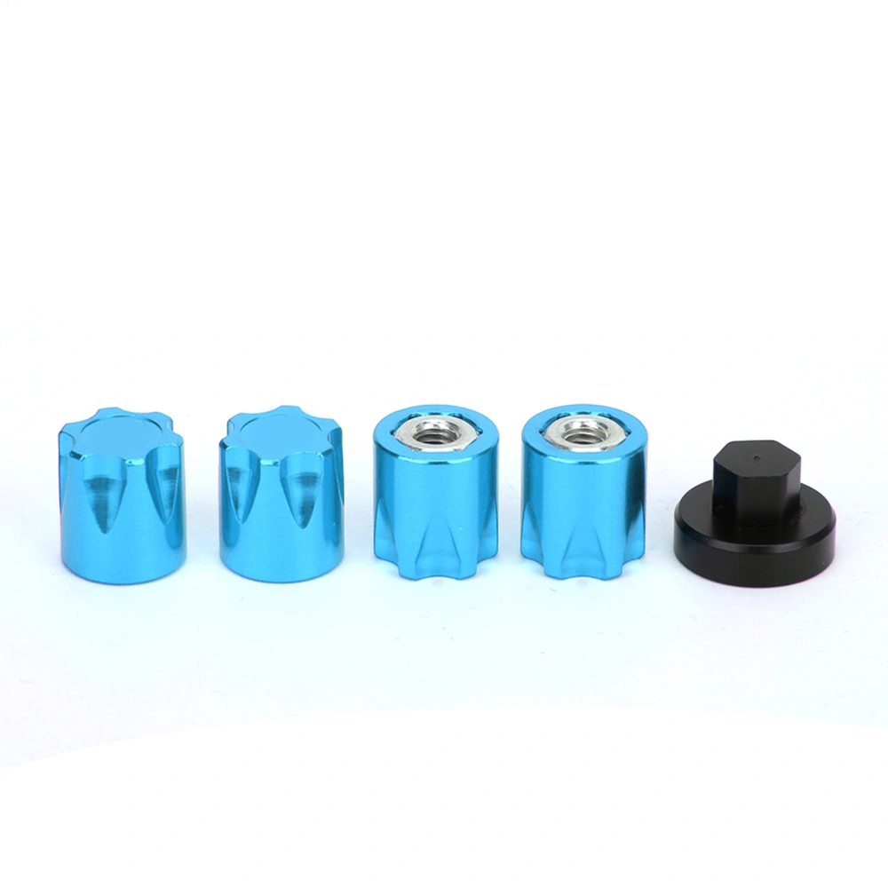 4pcs Wheel Rim Center Cap M4 Nut Fit for Traxxas TRX4 for Axial SCX10 90046 D90 for Tamiya