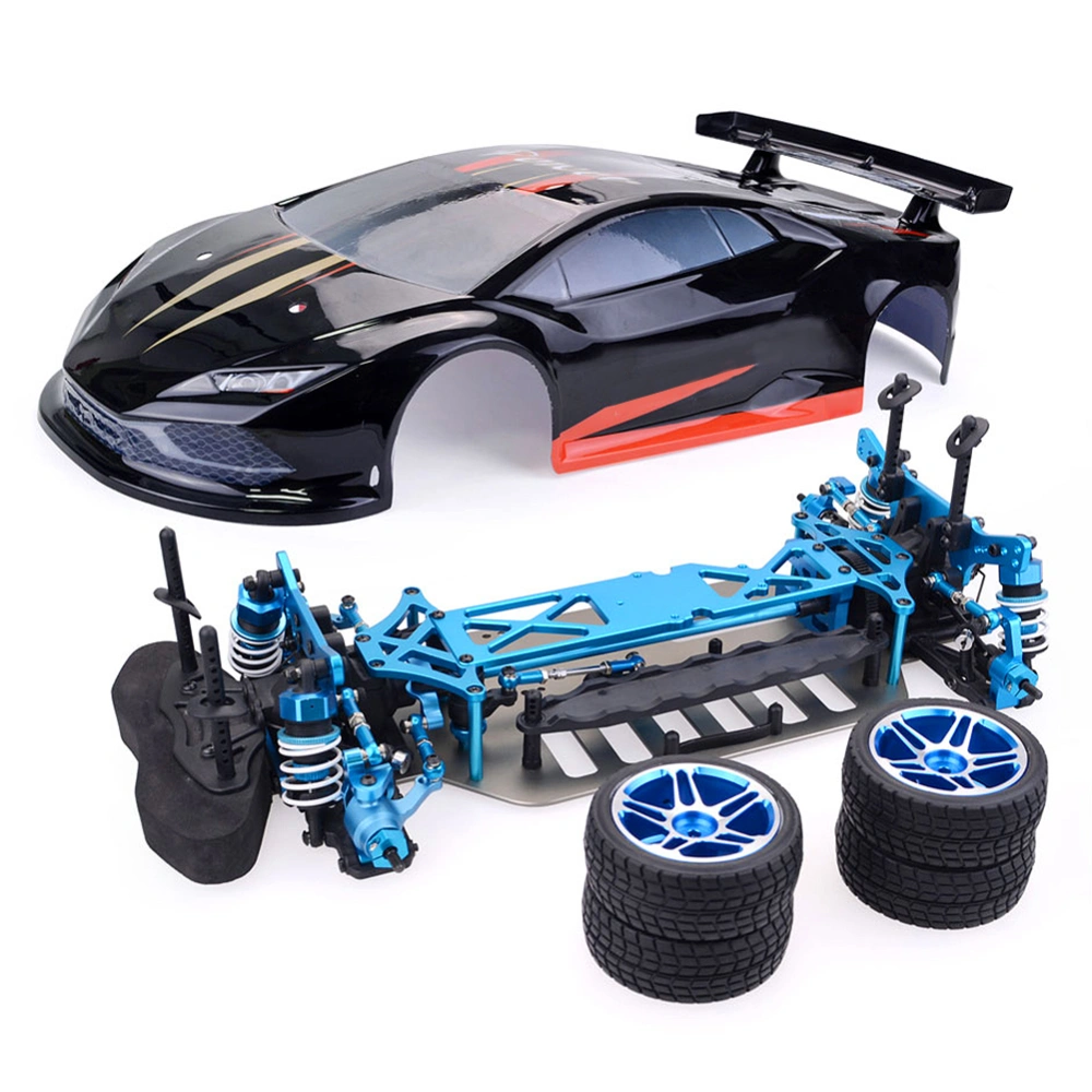 ZD Racing Kit 1/10 4WD RC Car Touring Vehicles Frame Kit without Electronic Parts