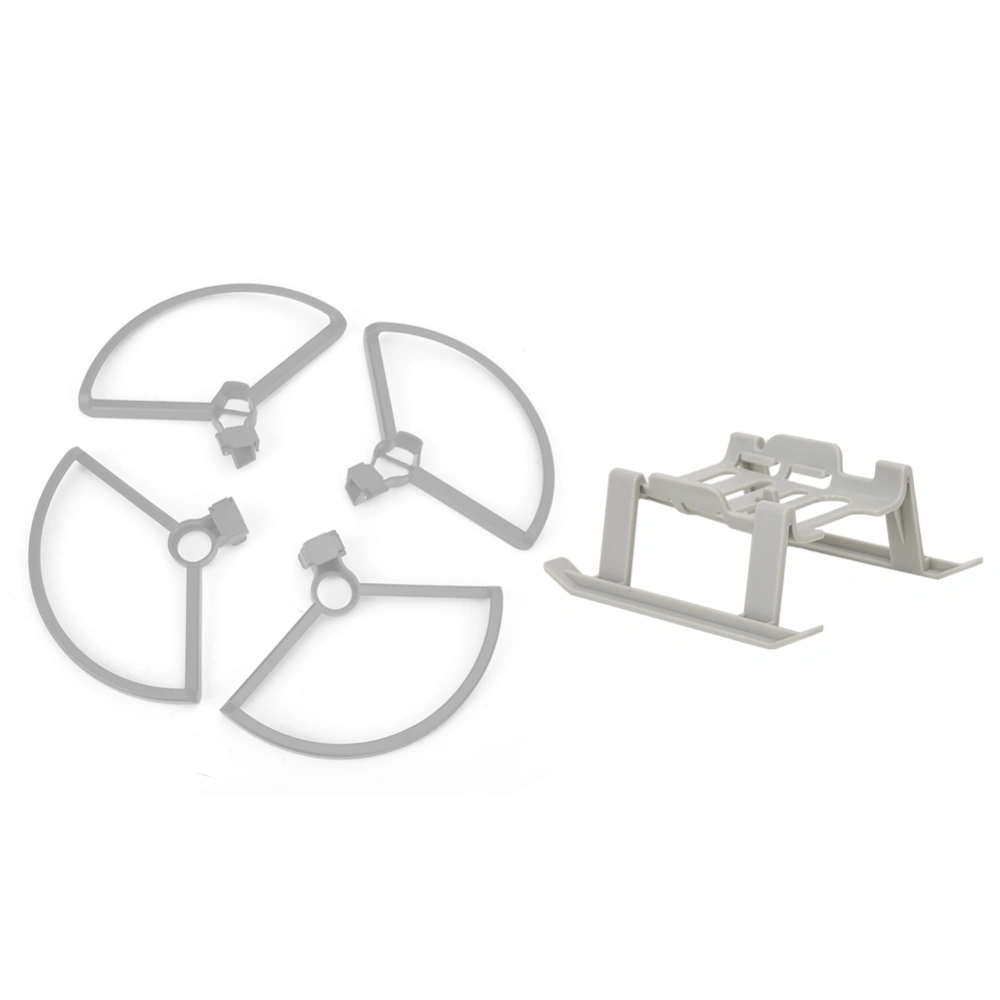 RC Extended Height Stand Propeller Protection Ring Set Fit for DJI Mavic Mini(Grey )