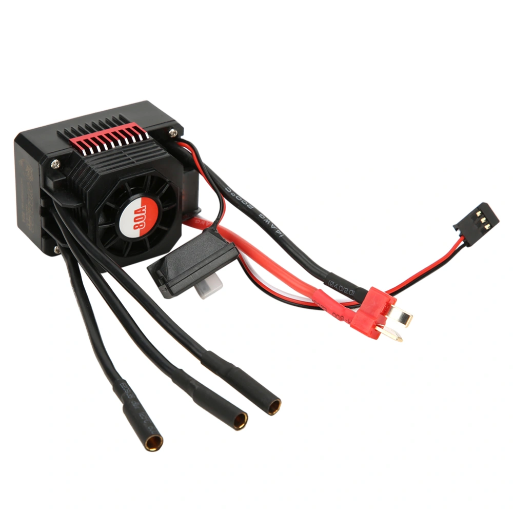 SURPASS 80A Waterproof Dust Proof Electric Speed Controller ESC RC Accessory