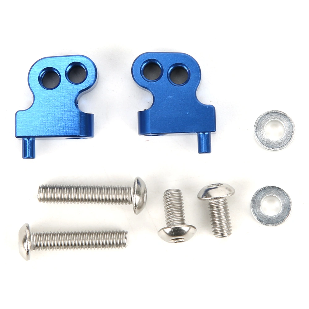 Adjustable Aluminum Alloy Front Damper Shock Mount Fit for RC 1/10 Tamiya CC01Blue