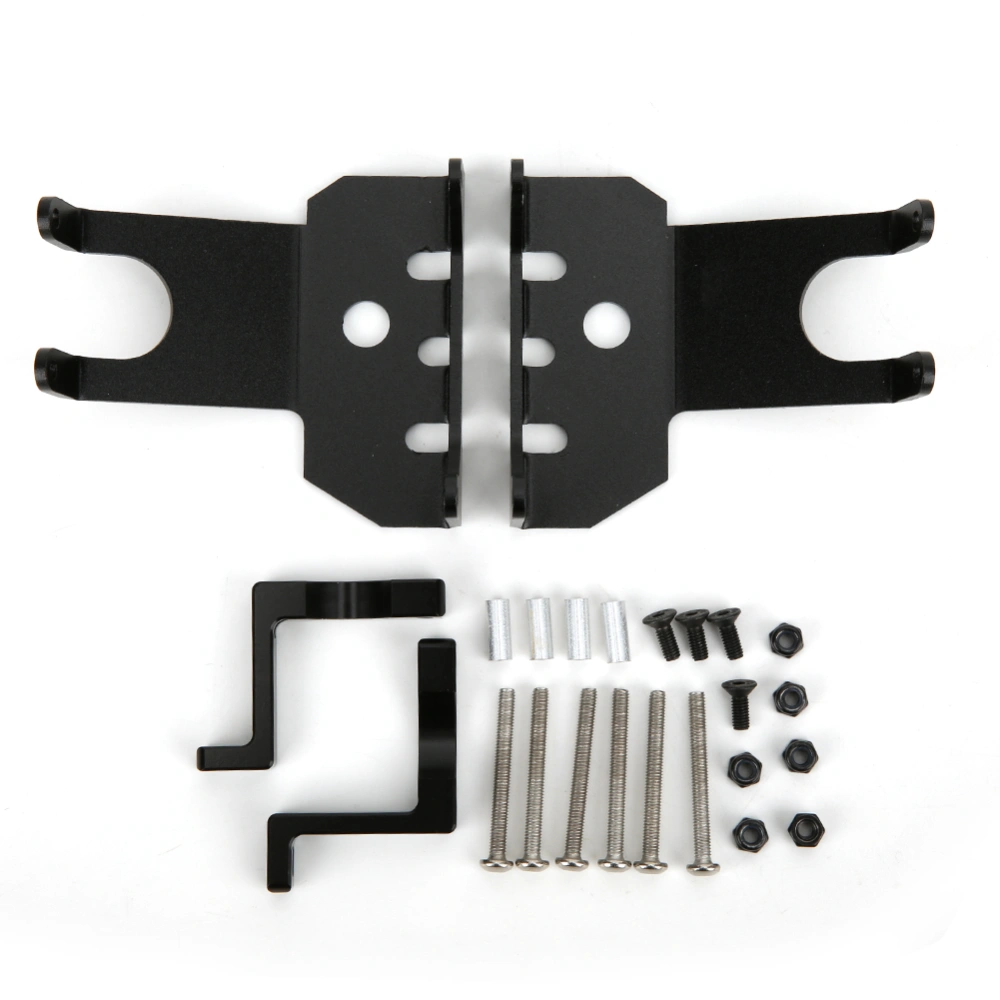 Aluminium Alloy Front Rear Axle Protection Board RC Spare Parts Supply for 1/10 Axial Wraith RR10 CrawlerBlack