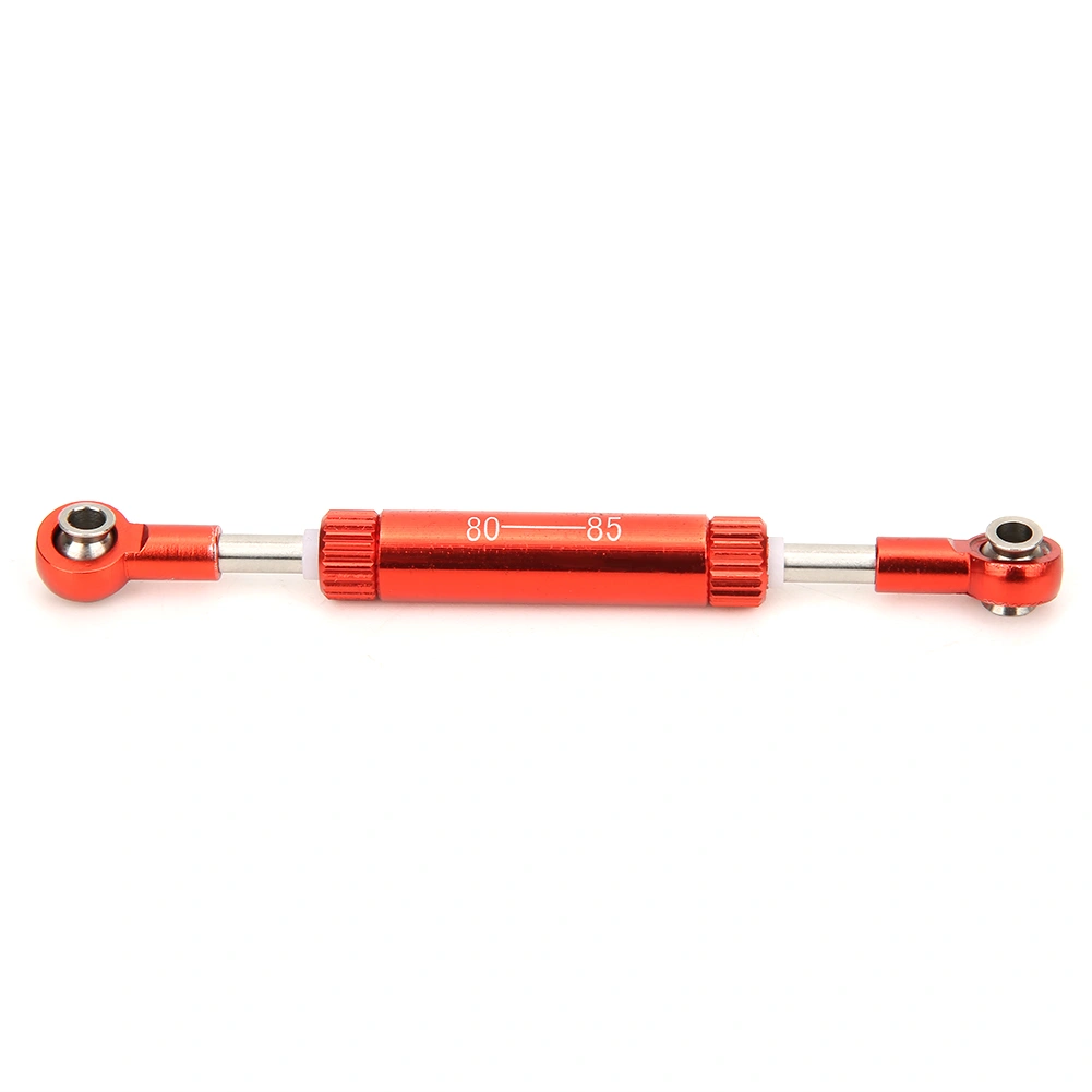 Adjustable Servos Pull Rod-Steering Lever Accessory for SCX10 D90 1/10 RC Car(80-85mm )