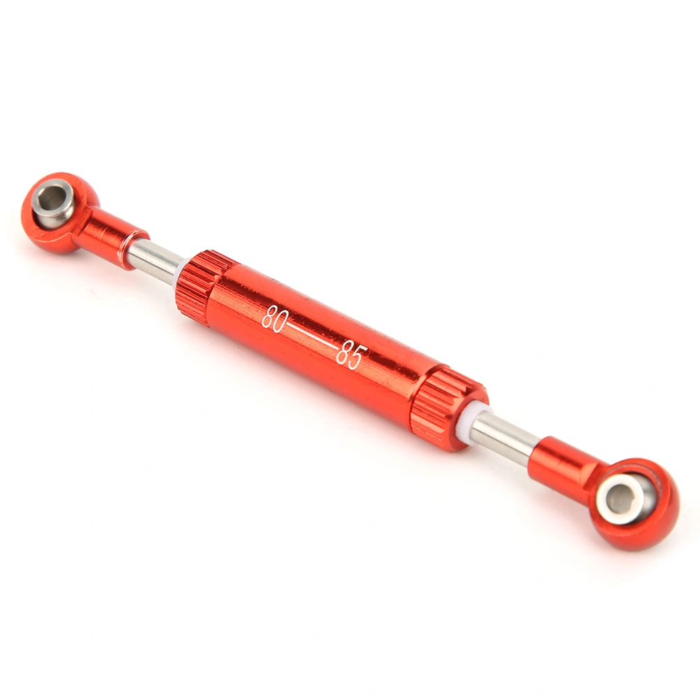 Adjustable Servos Pull Rod-Steering Lever Accessory for SCX10 D90 1/10 RC Car(80-85mm )