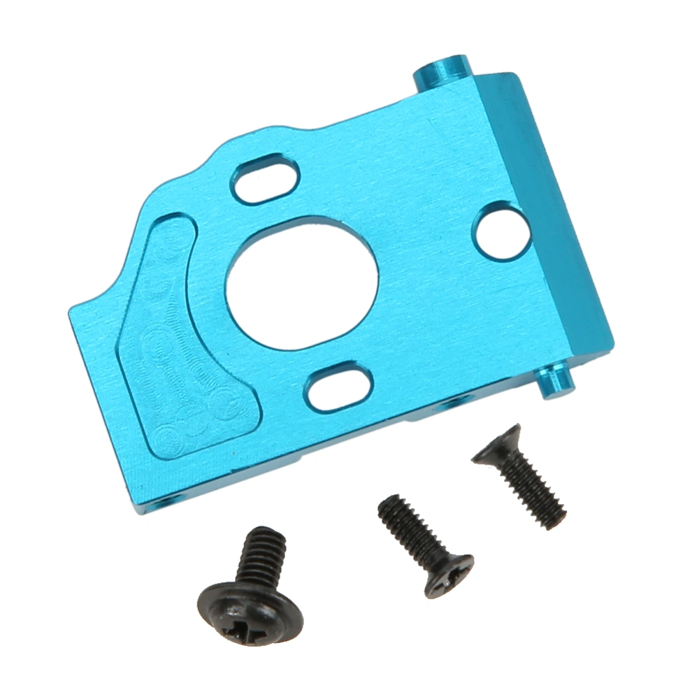 Aluminium Alloy Motor Mount Holder RC Car Accessory for WL 1/28 K969 K989 P929 Remote Control ModelBlue K989-37B