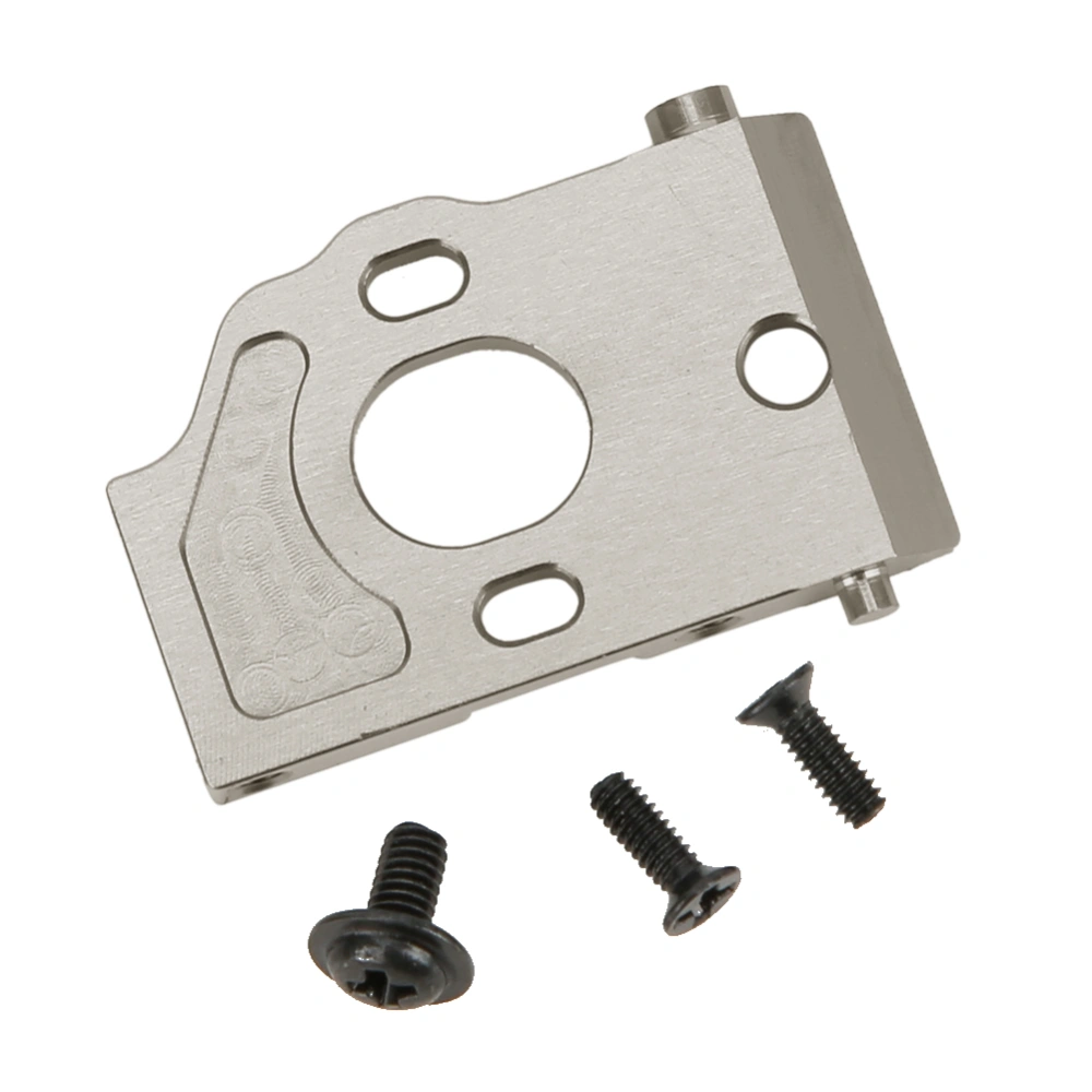 Aluminium Alloy Motor Mount Holder RC Car Accessory for WL 1/28 K969 K989 P929 Remote Control ModelTitanium Color K989-37T