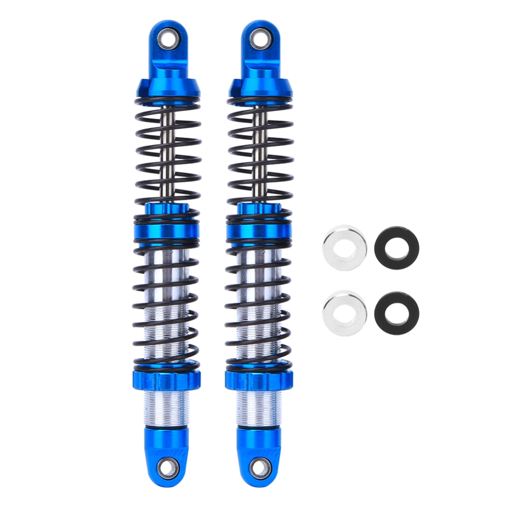 102mm Double Spring Shock Struts Damper Fit for Traxxas trx-4 RC Car ModelBlue B8260SB