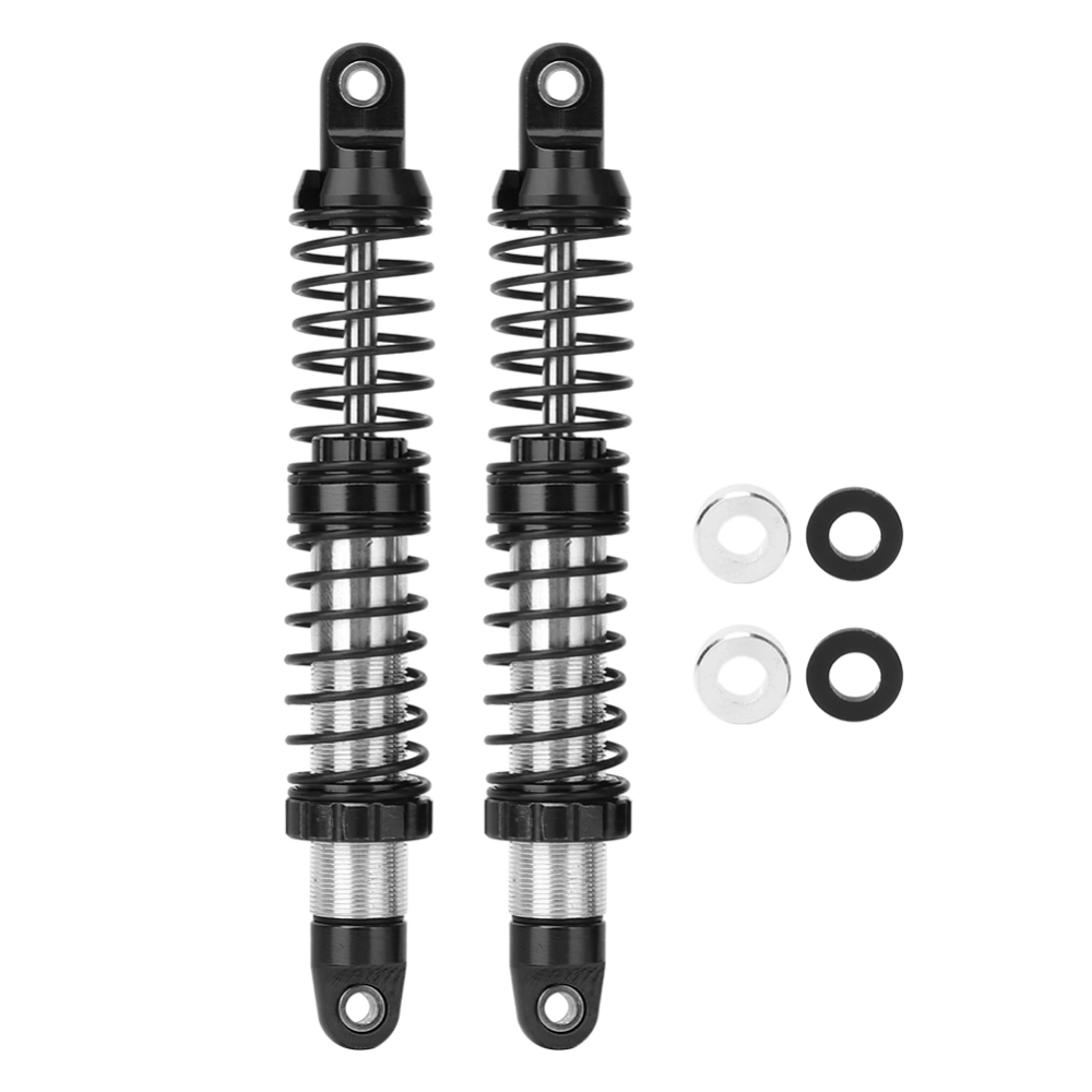 102mm Double Spring Shock Struts Damper Fit for Traxxas trx-4 RC Car ModelBlack B8260SBL