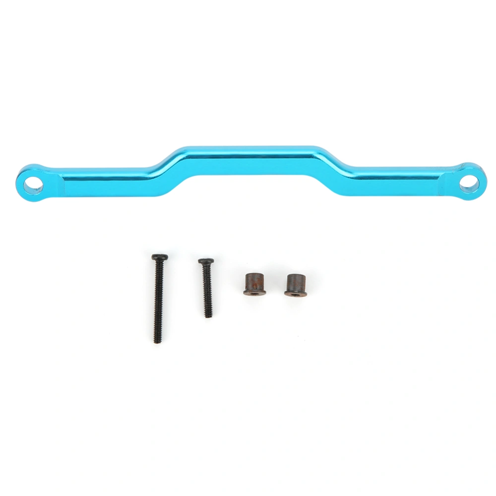 Aluminum Alloy Steering Linkage Rod with Screws Fit for RGT 136100 1/10 RC CarBlue 68019B