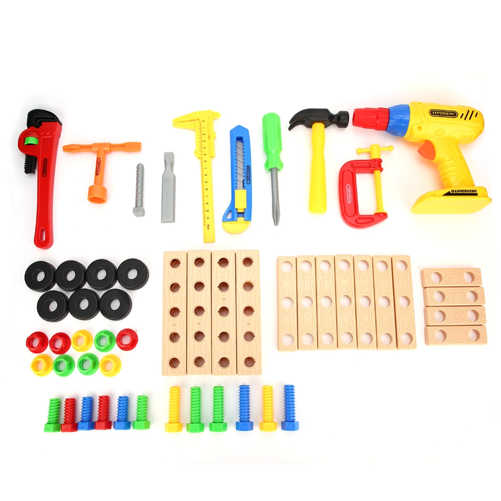 Child Early Educational DIY Assemble Screw Nut Simulated Repair Tools Kid Toy