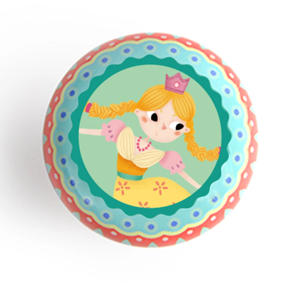 Cute Cartoon Pattern Yoyo Ball Toy Early Education Teaching Tool for Kid ChildType A