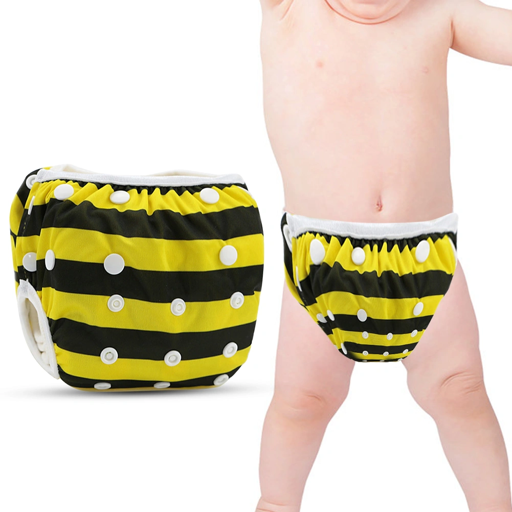 Free Size Baby Adjustable Reusable Waterproof Breathable Summer Pool Training PantsBee