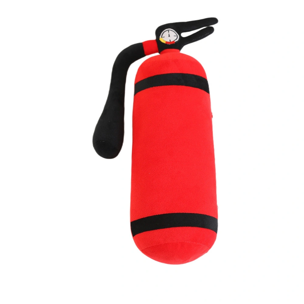 Simulation Toy Fire Extinguisher, Soft Plush Stuffed Doll Throw Pillow