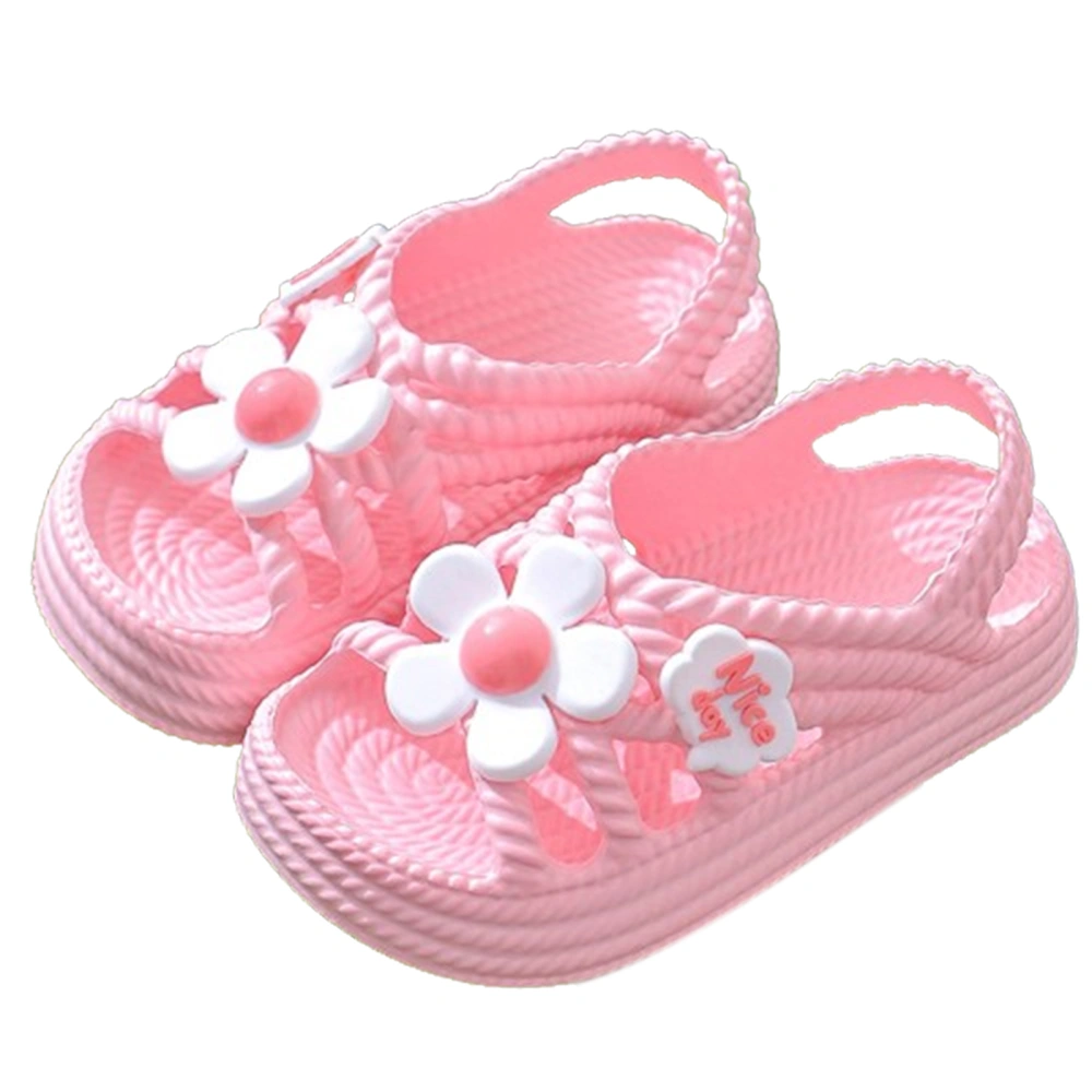 Little Girl Summer EVA Sandals Anti-slip Soft Sole Flower Shoes