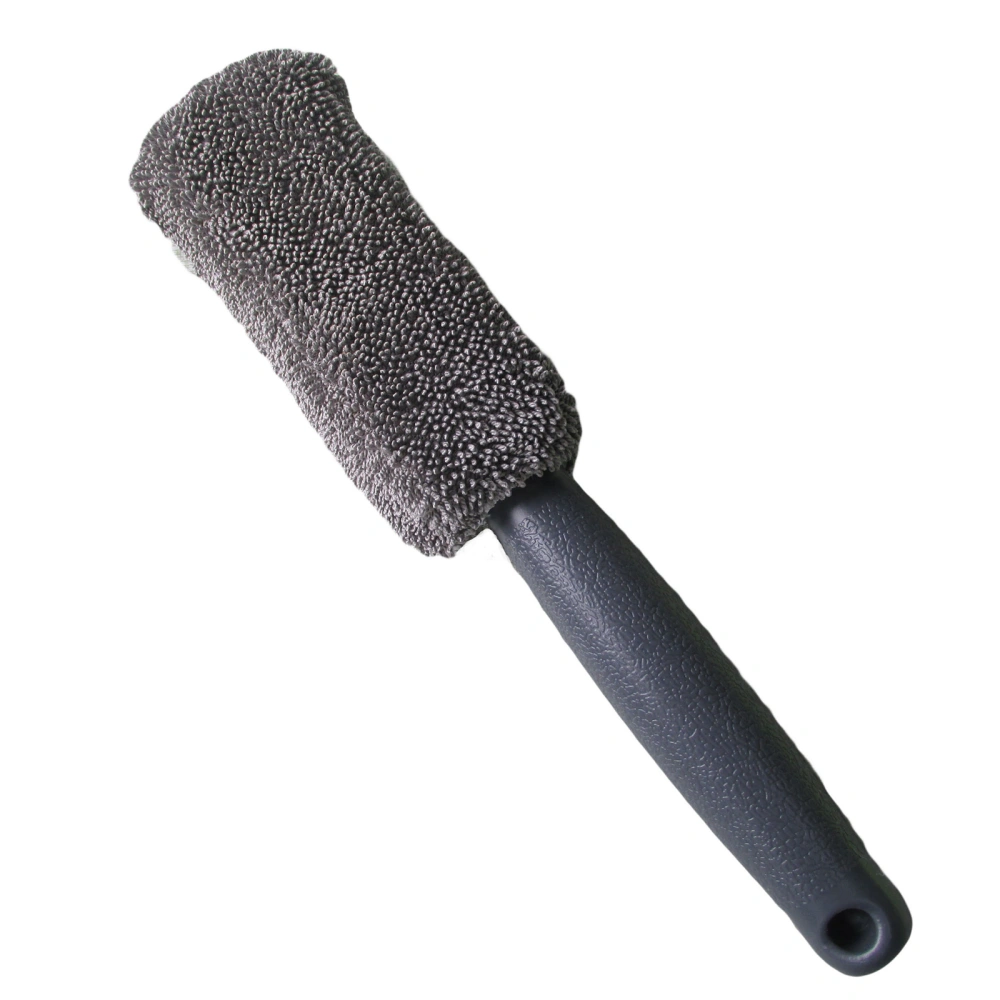 Car Wash Tire Brush Fiber Car Wheel Brush Twisted Braid Cloth Wipe