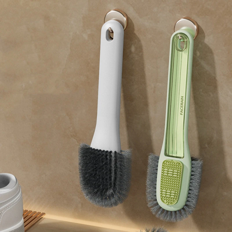 Ball Shoe Brush Multifunctional Long Handle Multi-sided