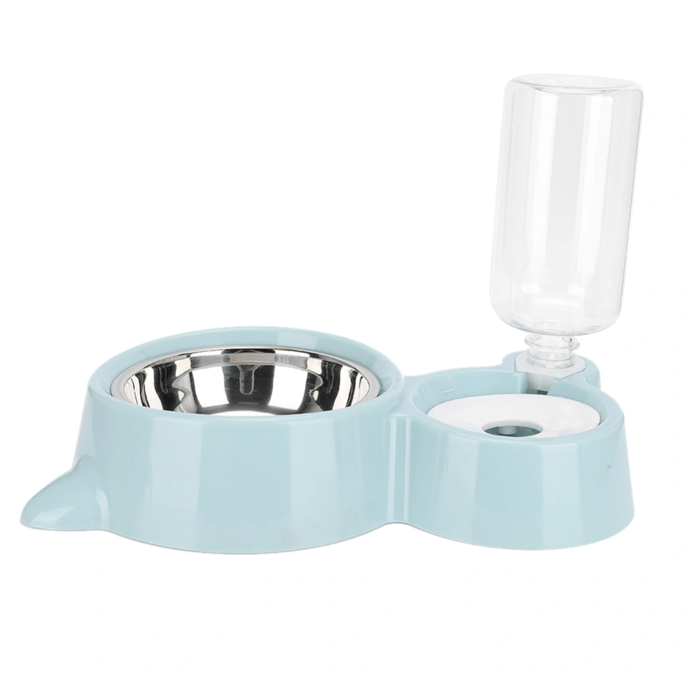 Large Capacity Pet Feeder Automatic Cats Water Dispenser Feeding Food Drinking Bowls for Dogs SuppliesBlue