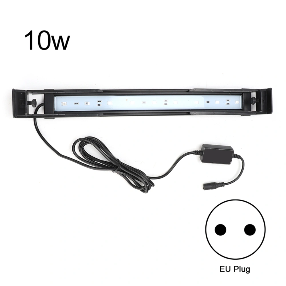 Fish Tank Phone APP LED Bracket Adjustable Colorful Light Lamp for Aquarium 100-240VEU 10W