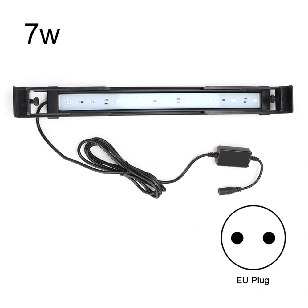 Fish Tank Phone APP LED Bracket Adjustable Colorful Light Lamp for Aquarium 100-240VEU 7W