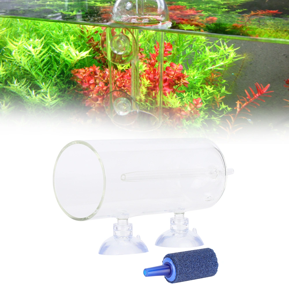Glass High Dissolved Aquarium Oxygen Aeration Fish Tank Equipment Accessory ToolContain Air Stone
