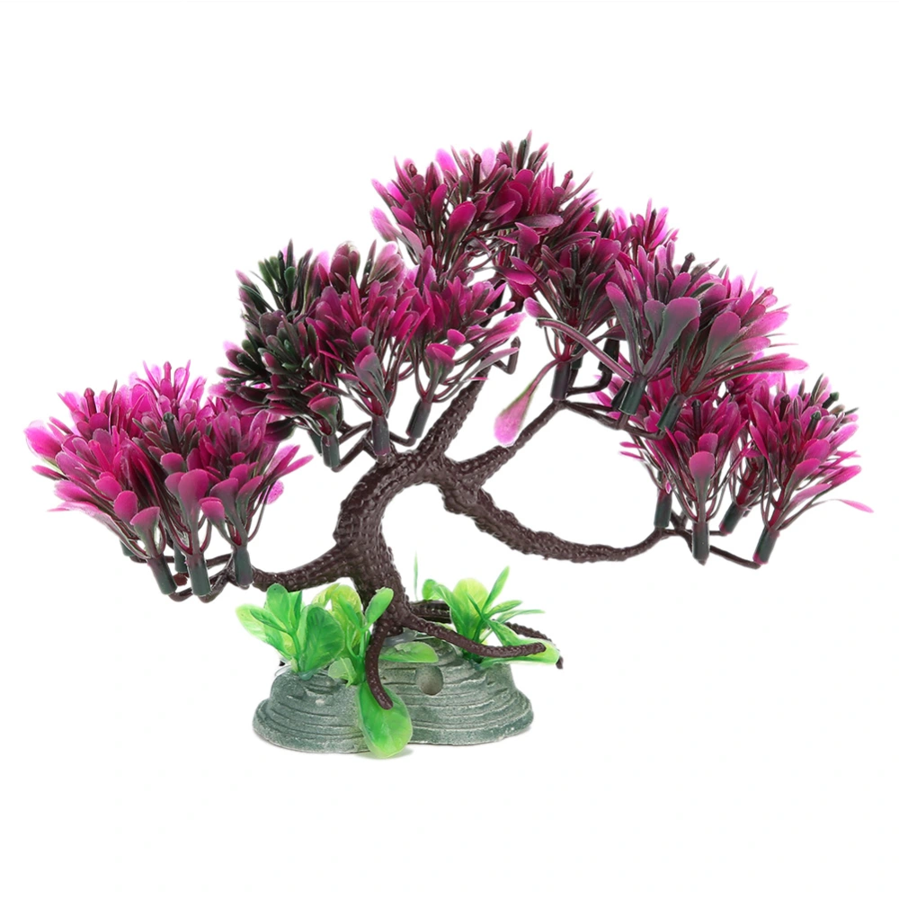 Resin Aquarium Artificial Vivid Simulation Water Plants for Fish Tank Landscape Decoration(Q-S015A )