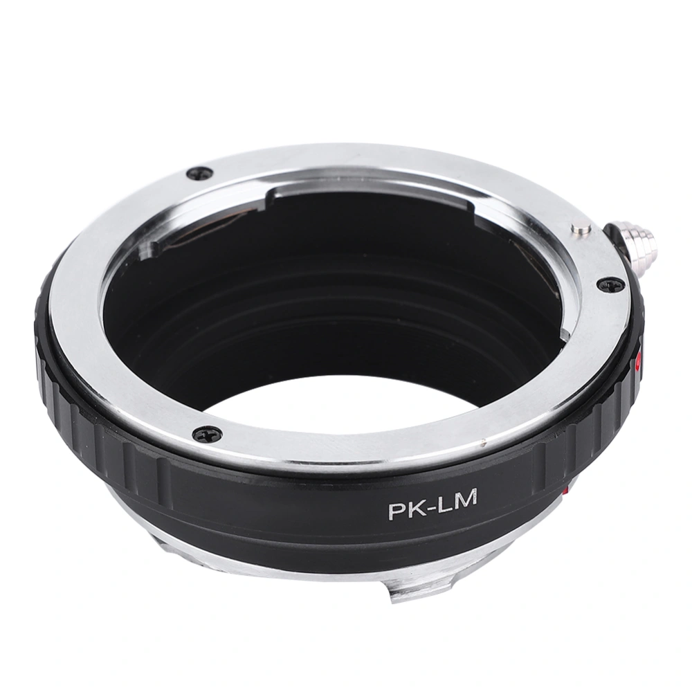 Metal Lens Adapter Ring for PK Mount Lens to Fit for LM Mount Camera Compatible for TECHART LM EA7 Automatic Rings Use