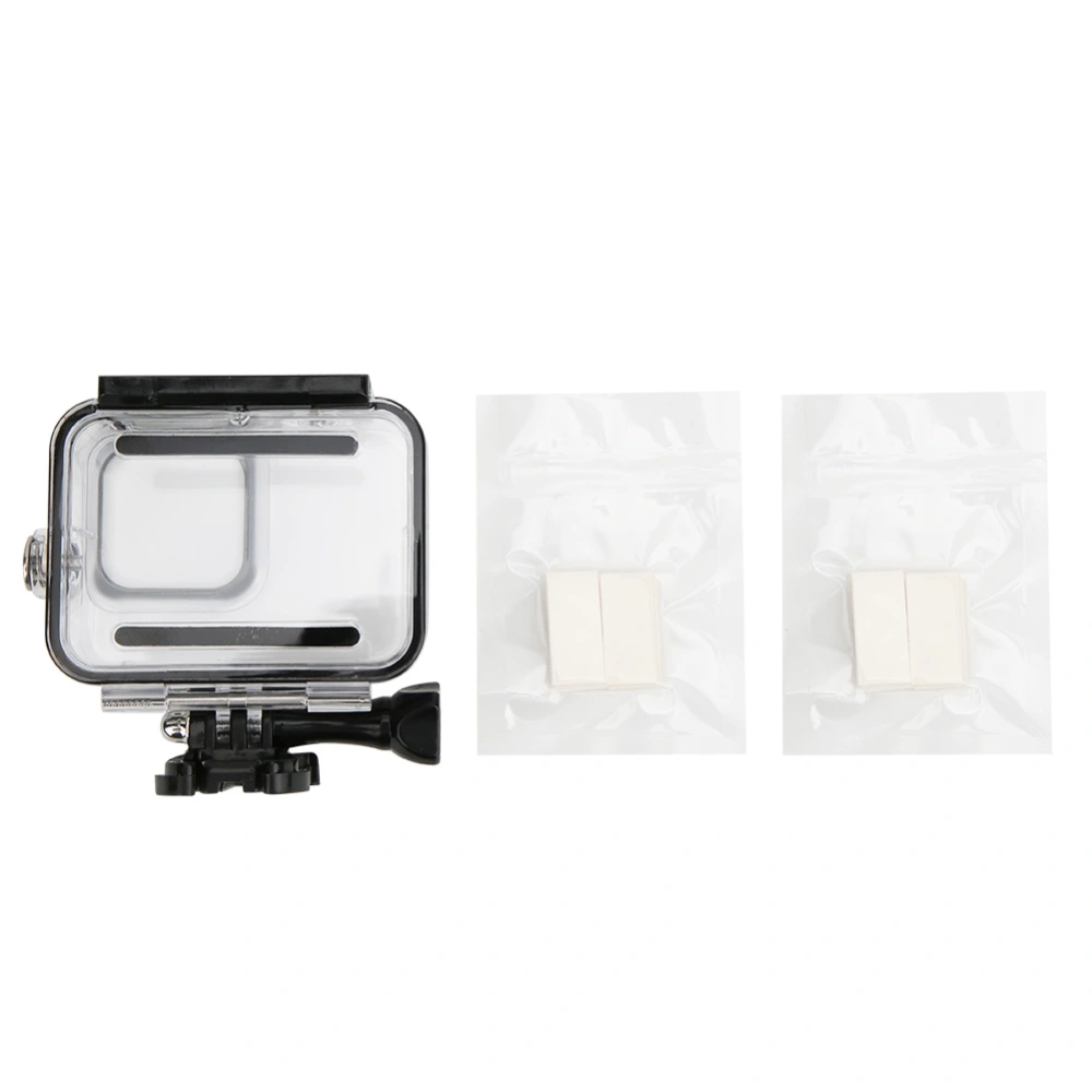 Waterproof Housing Case Shell with Anti Fog Film for GoPro Hero 8 Action Camera Accessories