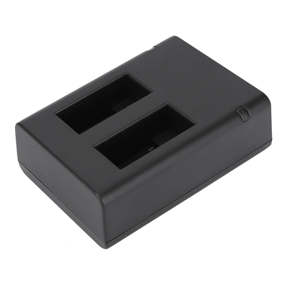 Action Camera Battery Charger Dual Slot with USB Charging Cable for GOPRO MAX Panoramic Cameras