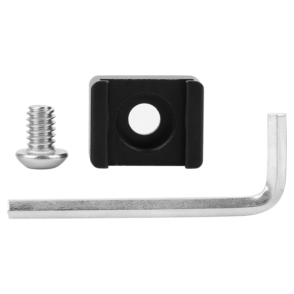 Cold Shoe Mount Adapter Base Camera SLR Cage Quick Release Expansion Fixed Accessories