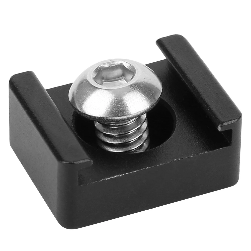 Cold Shoe Mount Adapter Base Camera SLR Cage Quick Release Expansion Fixed Accessories