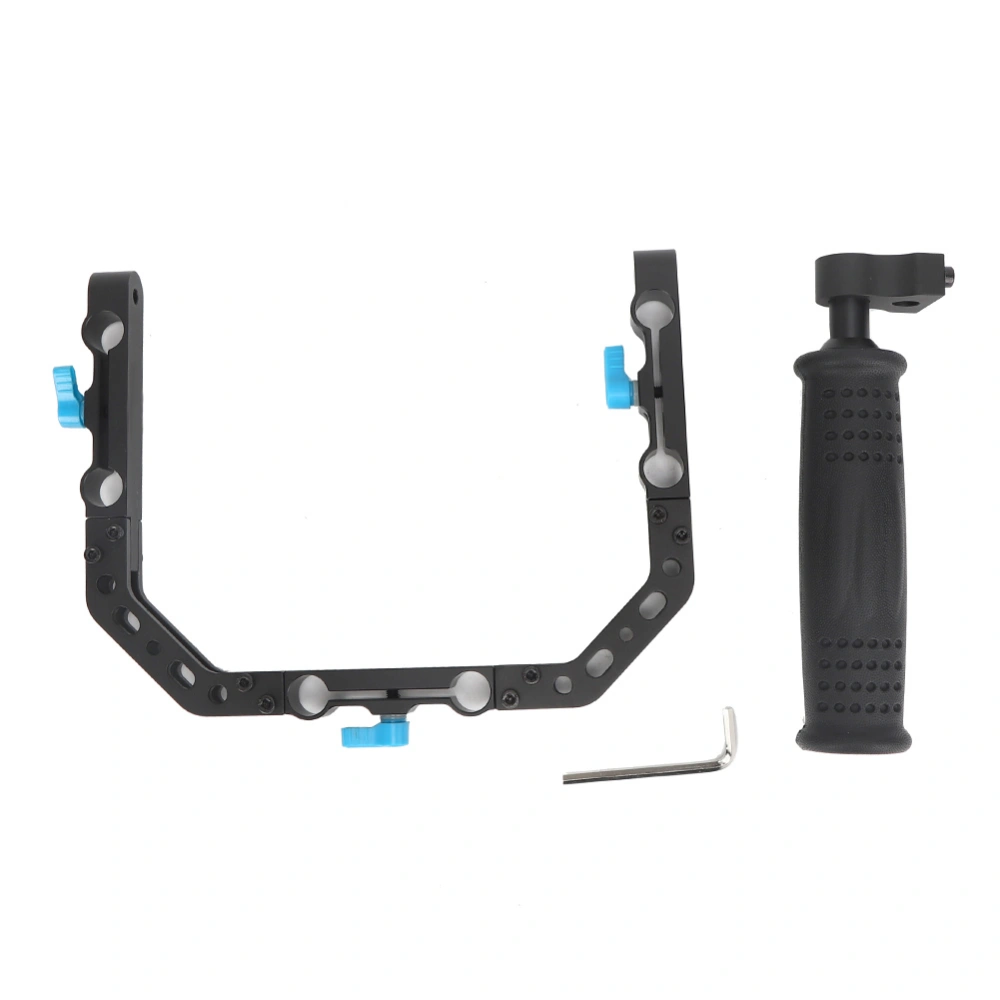 FOTGA DP3000 Black Top Handle C Cage Bracket Support Rig for 15mm DSLR Rod Follow Focus