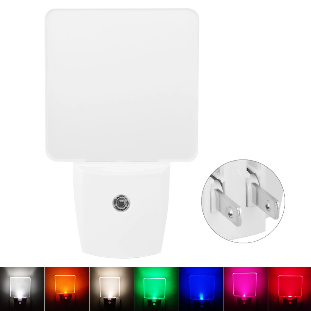 LED Induction Safe Night Light Lamp for Bedroom Bathroom Balcony Guest Room Corridor Dusk to Dawn 110-240VUS slow flash