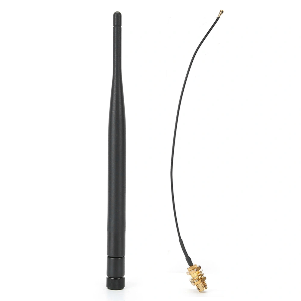 WiFi Antenna 2.4G/5G Dual Band 6DBI with IPEX4 Extension Cable Kit for Wireless Network Router