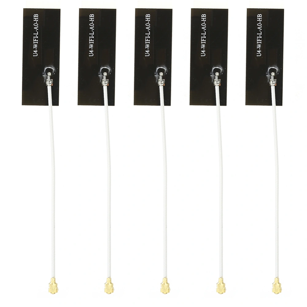 5pcs 2.4g 5G Antenna BuiltIn WIFI Antenna for IPEX1 Interface Wireless WIFI Card