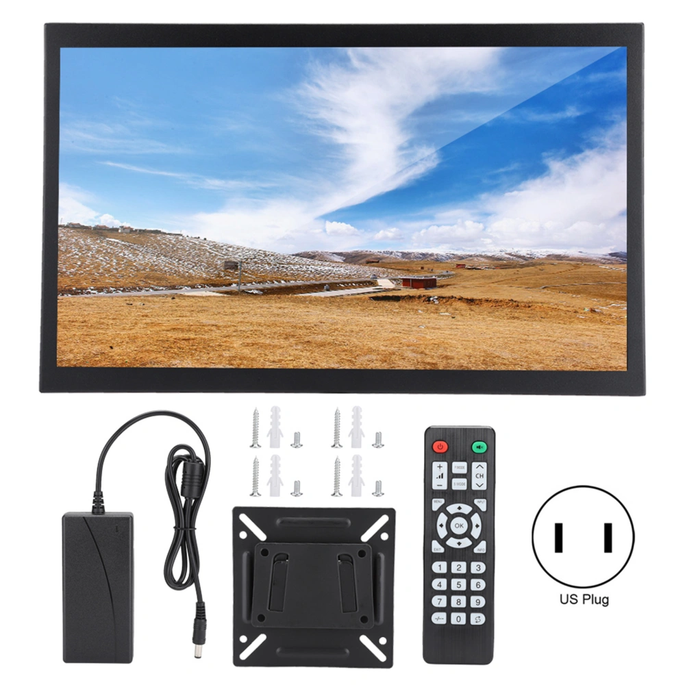 17.3in 1920x1080 Full Metal Industrial Monitor with HDMI/VGA/AV/BNC/USB Input 100-240VUS