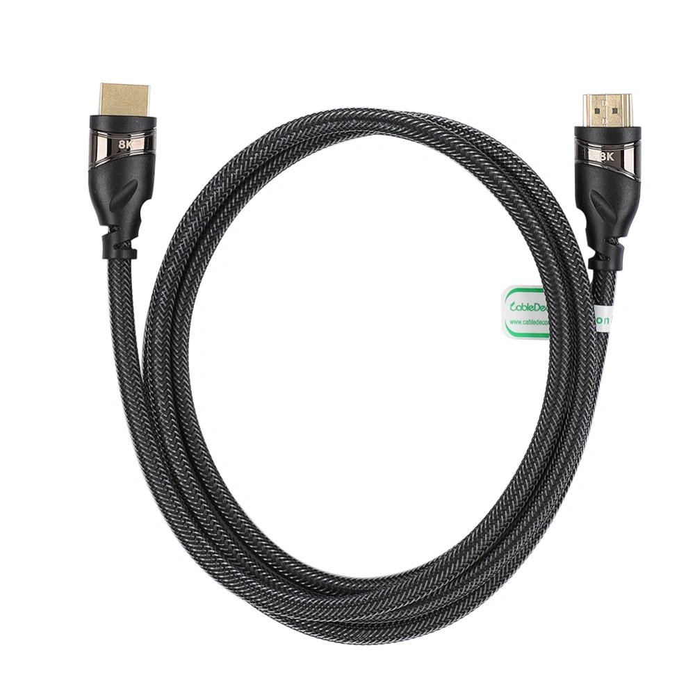 Cabledeconn 8K HDMI Cable 7680X4320 Fiber Optic Transmission Audio Video Sync Output Cable1m