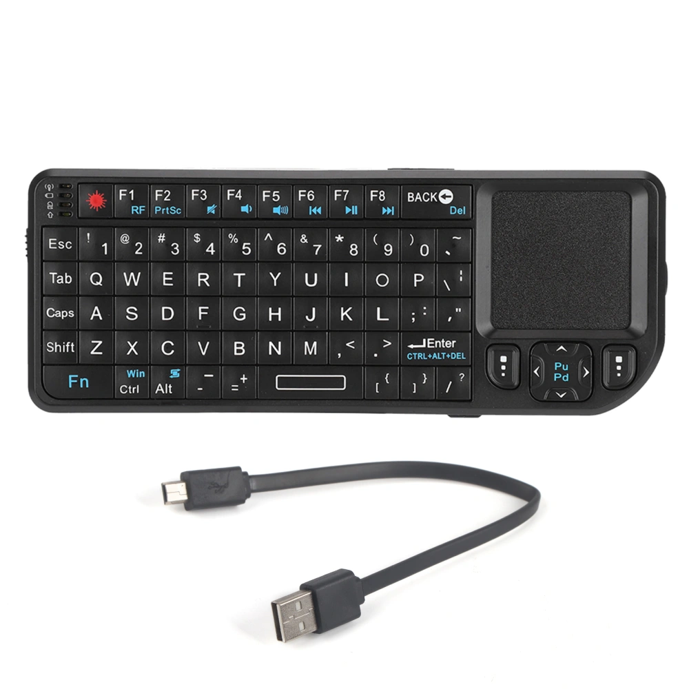 UMK‑100‑RF USB Pocket Mini Wireless Keyboard for Windows 2000 / XP / Vista / 7 / OS 10.x