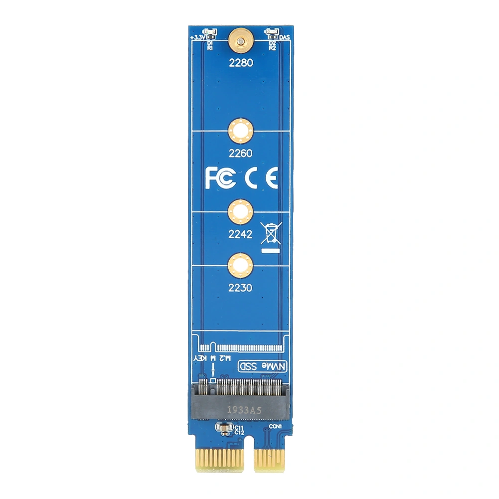 NVME Adapter Card SSD Hard Drive Card Reader PCI E 1X Test Card Computer Accessories for PCI E to NGFF M.2 Hard Drive